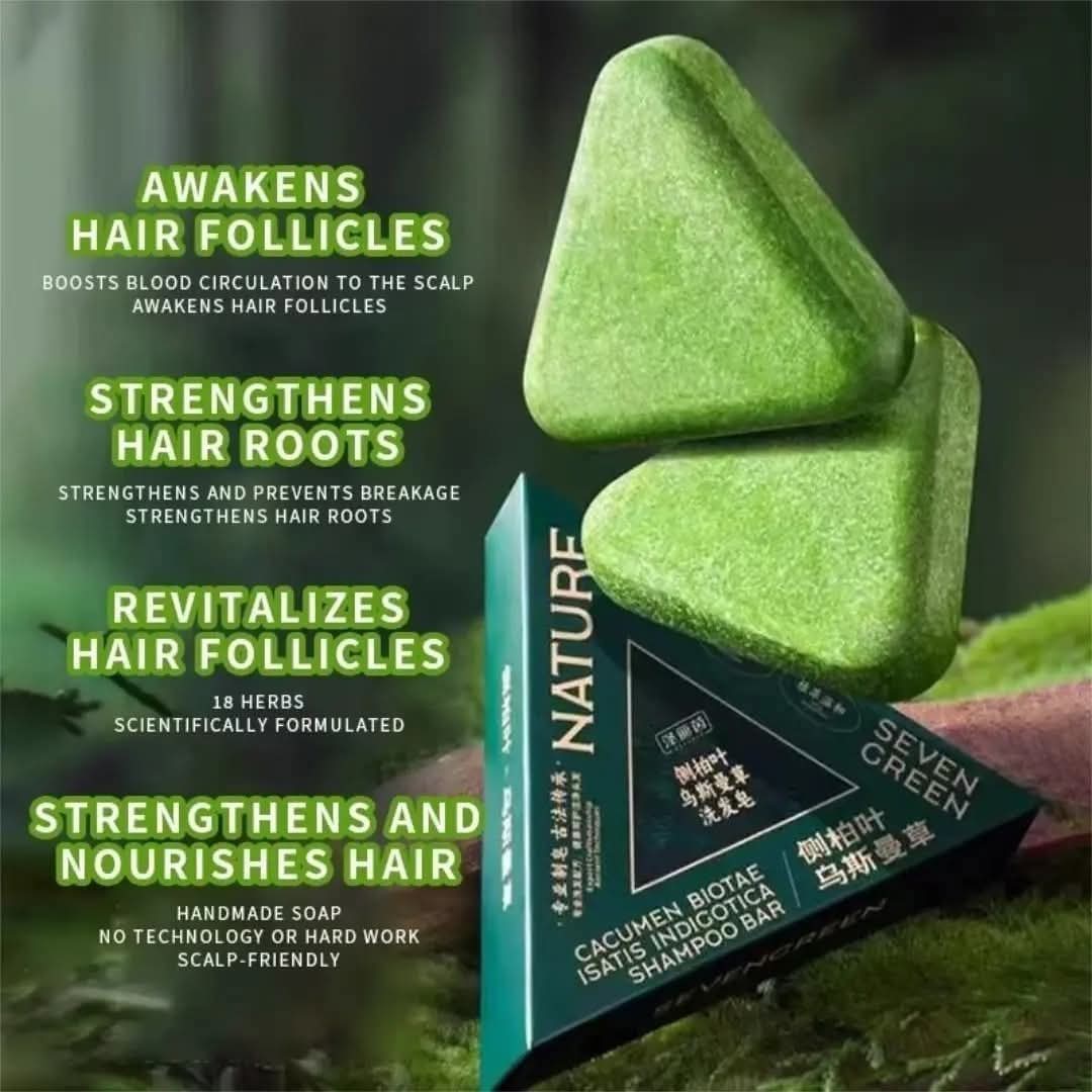Seven Green Nature Harbal Hair soap