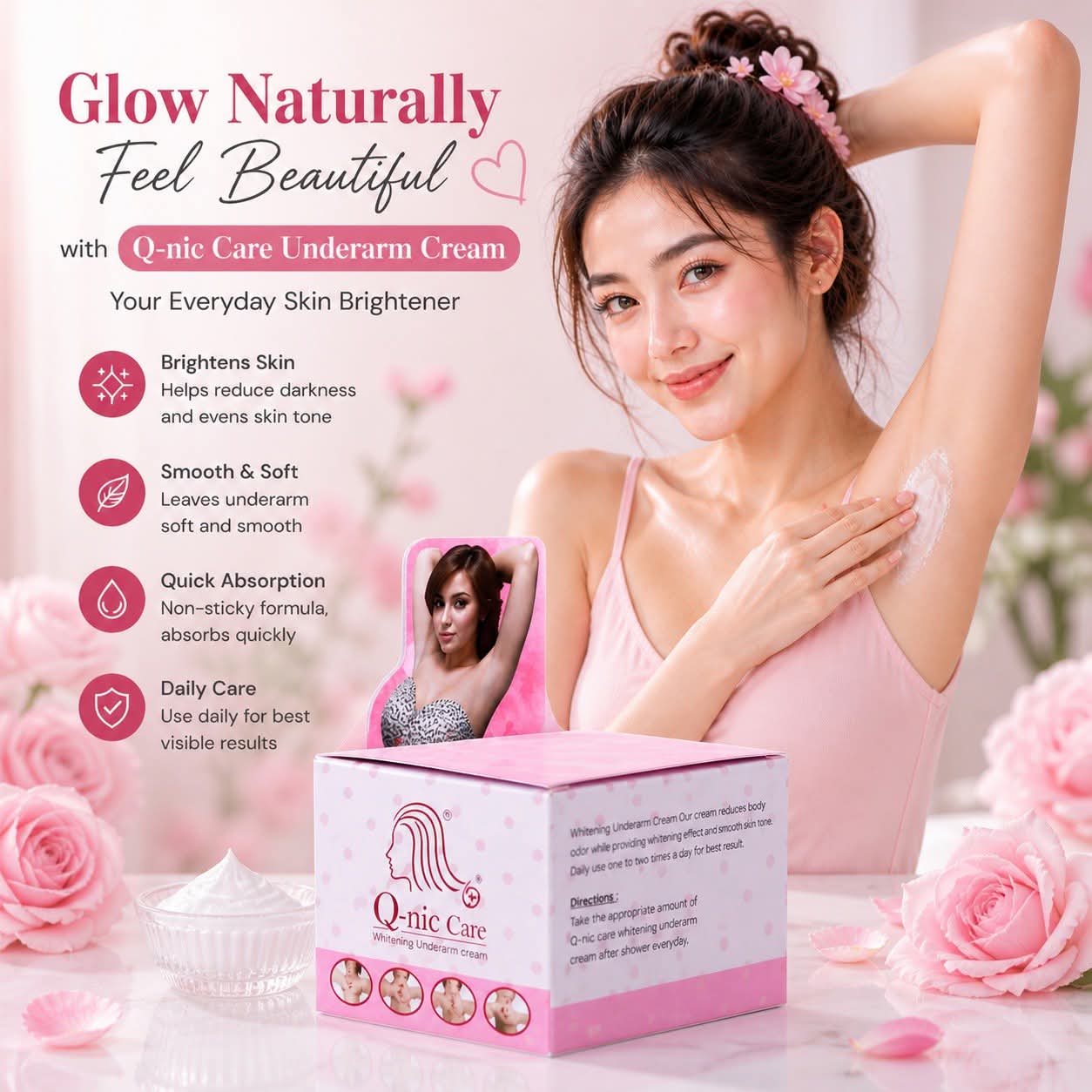 Q-nic care underarm Cream