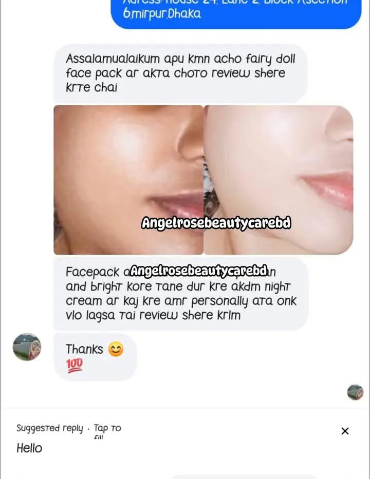 Fairy Glow Face pack
