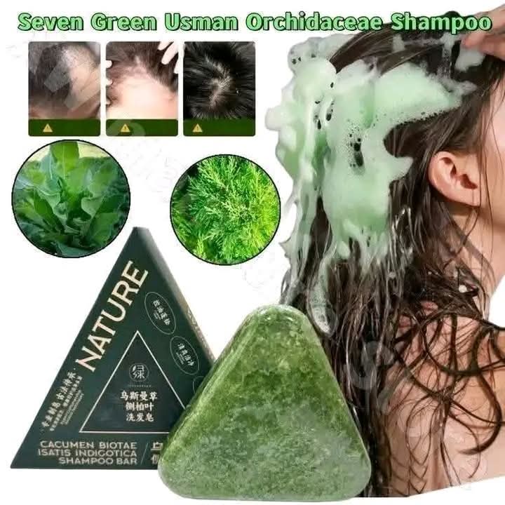 Seven Green Nature Harbal Hair soap